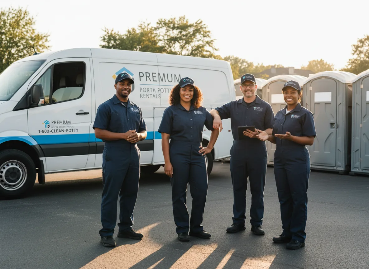 VIP Portable Toilets company in Crown City, OH